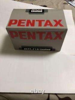 PENTAX Limited Lens, telephoto single focus lens FA77mmF1.8