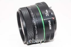 PENTAX Single Focus Lens DA35mmF2.4Al K-Mount APS-C Size 21987 Black Used