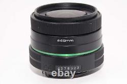 PENTAX Single Focus Lens DA35mmF2.4Al K-Mount APS-C Size 21987 Black Used