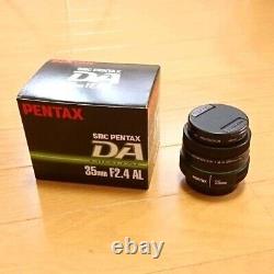 PENTAX Standard Single-Focus Lens DA35mm F2.4AL Black K mount APS-C size 21987 N