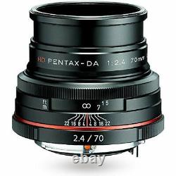 PENTAX Telephoto Single Focus Lens HD DA 70mm F2.4Limited Black K mount APS-C