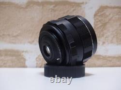 PENTAX lens single focus SUPER TAKUMAR 28mm F35 FUJI X mount adapter USED