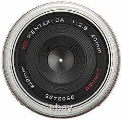 PENTAX limited lens pancake lens standard single focus lens HD PENTAX DA 40 mm