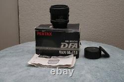 PENTAX single focus macro lens DFA MACRO 50mm F2.8 K mount