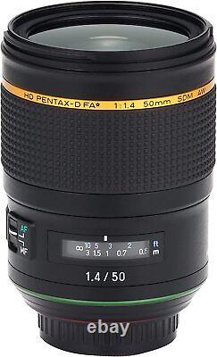 PENTAX standard single focus lens HD PENTAX D FA 50 mm f / 1.4 21260 JAPAN