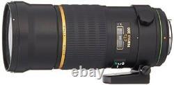 PENTAX super telephoto single focus lens DA 300mm F4 EDIFSDM Kmount APS-C size