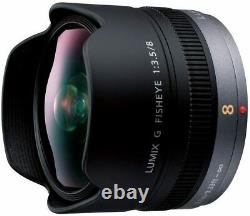Panasonic 8mm/F 3.5 single focus fish-eye lens Micro Four Thirds Lumix G FISHEYE