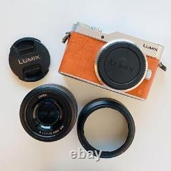 Panasonic Mireless SLR camera, single focus lens DC-GF9, H-H025, orange