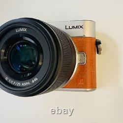 Panasonic Mireless SLR camera, single focus lens DC-GF9, H-H025, orange