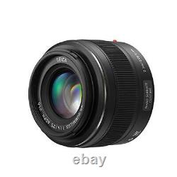 Panasonic Single Focus Lens DG SUMMILUX 25mm / F1.4 ASPH. Black H-X025