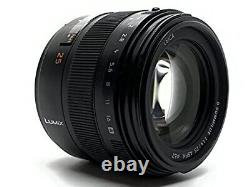 Panasonic Single Focus Lens Leica D SUMMILUX 25mm/F1.4 ASPH. L-X025 From Japan
