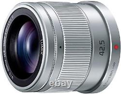 Panasonic Single Focus Medium Telephoto Lens For Micro Four Thirds Lumix 42.5Mm/