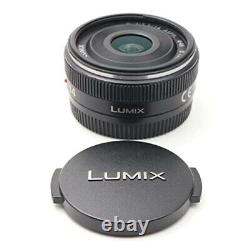 Panasonic single-focus wide-angle pancake lens Micro Four Thirds for LUMIX