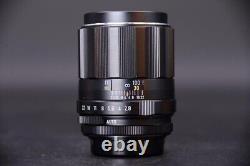 Pentax SMC Takumar 120mm f2.8 Color Black Single Focus Lens Camera Used Item
