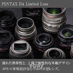 Pentax Telephoto Single Focus Lens HD DA 70mm F2.4Limited Black