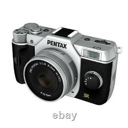 Pentax single focus lens 01 STANDARD PRIME Q mount 22067 silver