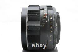 Rare early type Asahi Pentax Super-Takumar 55mm F/2 M42 Camera Lens #925