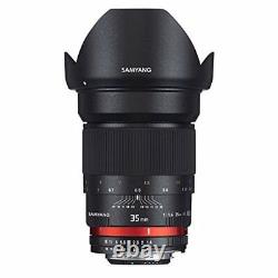SAMYANG Single-Focus Standard Lens 35mm F1.4 Full Size for Nikon AE Japan new