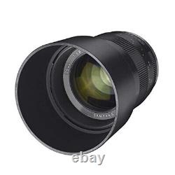 SAMYANG Single focus telephoto lens 85 mm F 1.8 ED UMC CS For Canon EOS M New