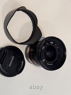 SAMYANG Single focus wide-angle lens 12mm F2.0 Black Fujifilm X