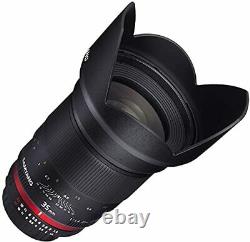 SAMYANG single focus lens 35mm F1.4 for Nikon AE full size compatible