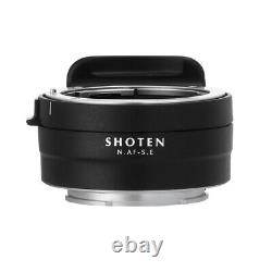 SHOTEN NAF-SE Auto Focus Lens Adapter for Nikon F to Sony E a6600 A73 A7R3 A74