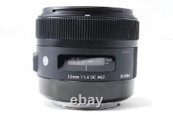 SIGMA Art 30mm F1.4 DC HSM Canon Single Focus Lens 670144