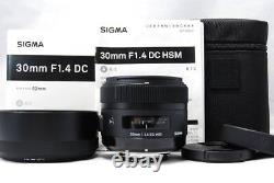 SIGMA Art 30mm F1.4 DC HSM Nikon F Mount Single Focus Lens 686302