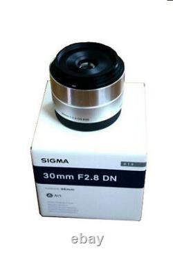 SIGMA Single Focus Standard Lens Art 30mm F2.8 DN Silver for Micro Four Thirds