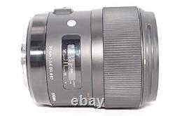 SIGMA Single Focus Wide Angle Lens Art 35mm F1.4 DG HSM for Sony withCase From JP