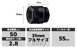 SONY FE 50mm F2.8 Macro Lens SEL50M28 single focus for Sony E Mount NEW