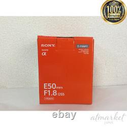 SONY SEL50F18-B single focus lens E 50mm F1.8 OSS APS-C format from JAPAN EMS