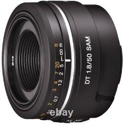 SONY Single Focus Lens DT 50mm F1.8 SAM APS-C Shipping From JAPAN