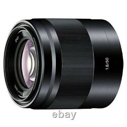 SONY Single Focus Lens E 50mm F1.8 OSS APS-C Format SEL50F18-B Fast Shipping