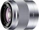 Sony Single Focus Lens E 50mm F1.8 Oss Aps-c Format Only Silver Sel50f18