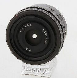 SONY Single Focus Lens SEL50F25G FE 50mm F2.5 G SONY E Mount