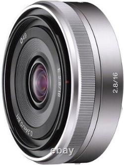 SONY / Wide-angle single focus lens / APS-C / E16mm F2.8 / Genuine lens for digi