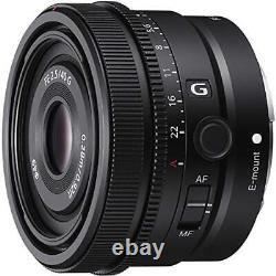 SONY full size compatible single focus lens SEL40F25G FE 40mm F2.5 G