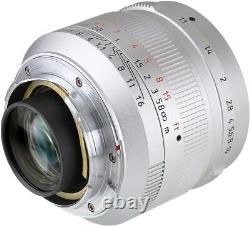 Seven artisans 7artisans single focus lens 50mm F1.1 domestic regular item