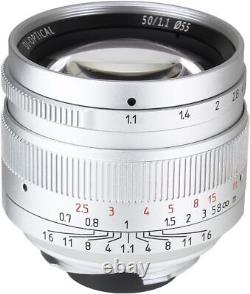 Seven artisans 7artisans single focus lens 50mm F1.1 domestic regular item
