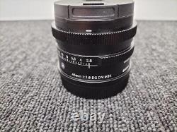Sigma 019 45Mm F2.8 Dg Dn Single Focus Lens