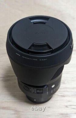 Sigma 35mm F1.2 DG DN Art Lens for Sony E mount Black Single focus with Box