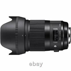 Sigma 40Mm F1.4 Dg Hsm Art Large Diameter Single-Focus Lens For Nikon Full Size