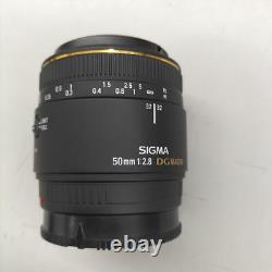 Sigma 50Mm 1 2.8 Dg Macro Single Focus Lens