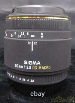 Sigma 50Mm 1 2.8 Dg Macro Wide Angle Single Focus Lens