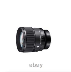 Sigma 85mm F1.4 DG DN for Sony E / Black Single Focus Lens Large Diameter