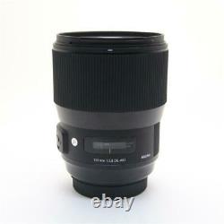 Sigma Art 135mm F1.8 DG HSM Single Focus Telephoto Lens for Canon EF Full Size