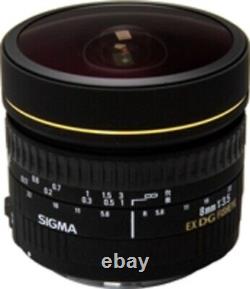 Sigma Single Focus Fisheye Lens 8mm F3.5 EX DG CIRCULAR FISHEYE for Nikon F New