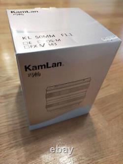 Single Focus Lens 50Mm F1.1 Kamlan