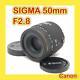 Single Focus Lens For Canon Sigma 50mm F2.8 Macro